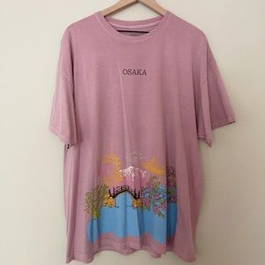 URBAN OUTFITTERS Osaka Graphic T-Shirt Dress